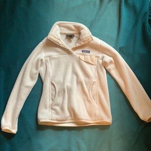 Patagonia white pullover